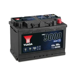 Yuasa 9000 AGM (Start-stopp) 70Ah 760A