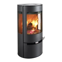 Kamin|Vatten & Värme Fritidsboende*Aduro 9 Air Fristående med Sidoglas 6kW