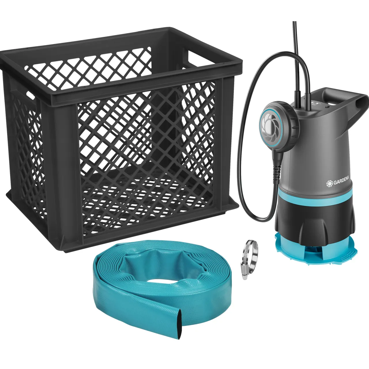 Gardena 20000 Basic Dränkbar Set För Rent & Smutsigt Vatten