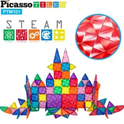 Barn Picasso Tiles 101 bitar Mini