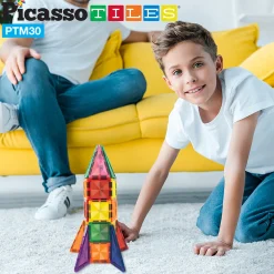 Barn Picasso Tiles 30 bitar Mini