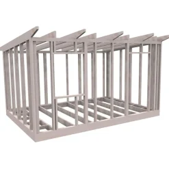 Byggstommar 6 grader 4500x3190 mm Färdiga Sektioner