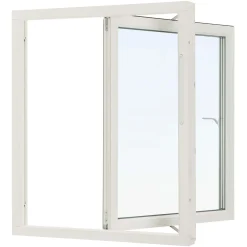 Svenska Fönster Aluminiumbeklätt Trä 3-Glas