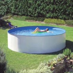 Pooler & Utomhusbad|Pool*Planet Pool Aruba Ø 550 cm med Poolpaket