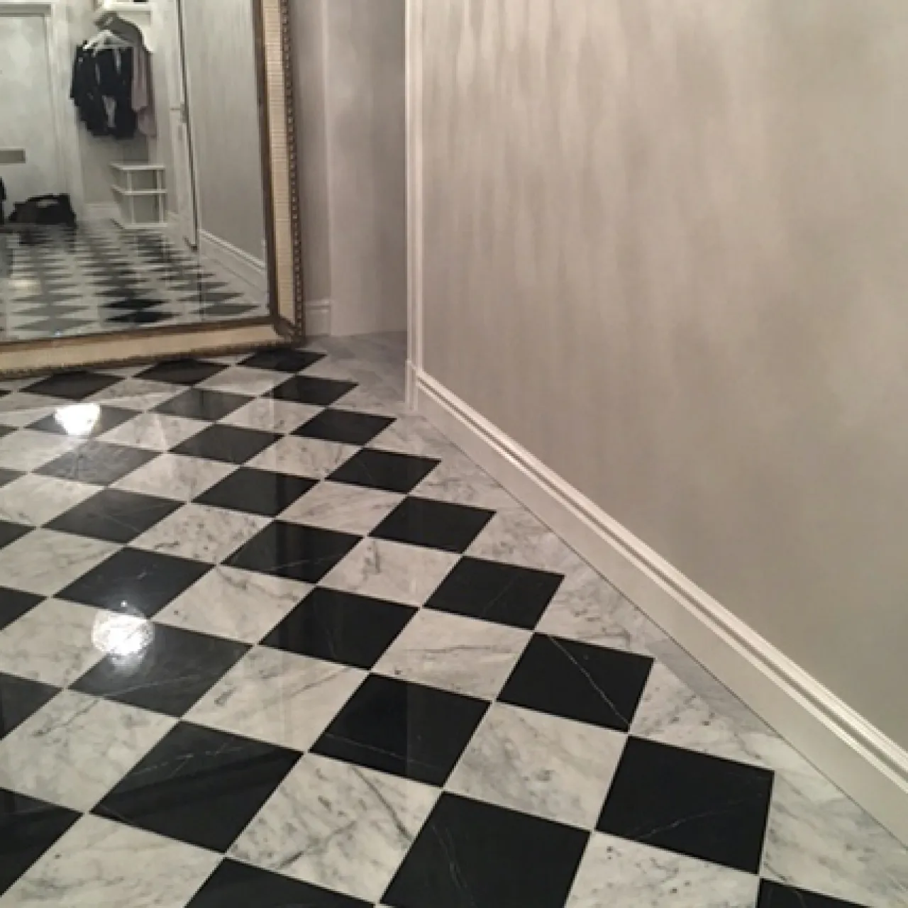 Italian Marble Bianco Carrara C Polerad 30,5x30,5 cm