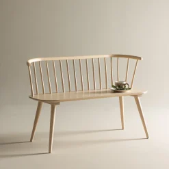 Soffor*Venture Home Bobby Vittvättad Träsoffa Inomhus 120 cm