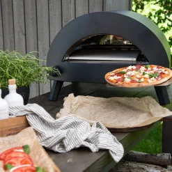 Pizzaugn*Venture Home Bukom i Keramik/Stål med Gasoltändning
