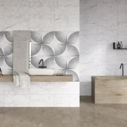 Granitkeramik|Marmor*Lhådös Carrara Marmor 30x60 cm