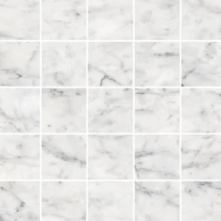 Lhådös Carrara Marmor Mosaik 5x5 cm