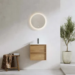 Bathlife Charm med Tvättställ och Spegel Skina