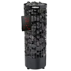 Bastuaggregat*Harvia Cilindro PC90XE Black Steel