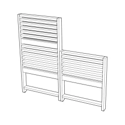 Bastuinredning*Tylö Classic Slim Al