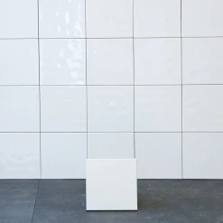 Våtrumsvägg|Kakel*Arredo Color Vit Vågig Blank 15X15 cm