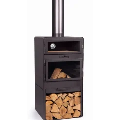 Eldstad & Eldkorg*Jabo CookKing Vento 50x43x150 cm