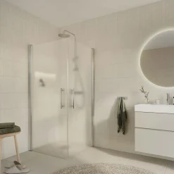 Arrow Corner Frostat Glas