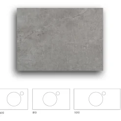 Macro Design Crown+ Dekton  1010 till Tvättställsskåp Crown