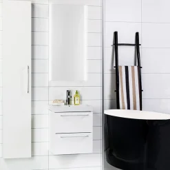 Noro Day med Deco Spegel Matt Vit