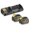 Batteri & Laddare*DeWalt DCB132T2-QW 18 V