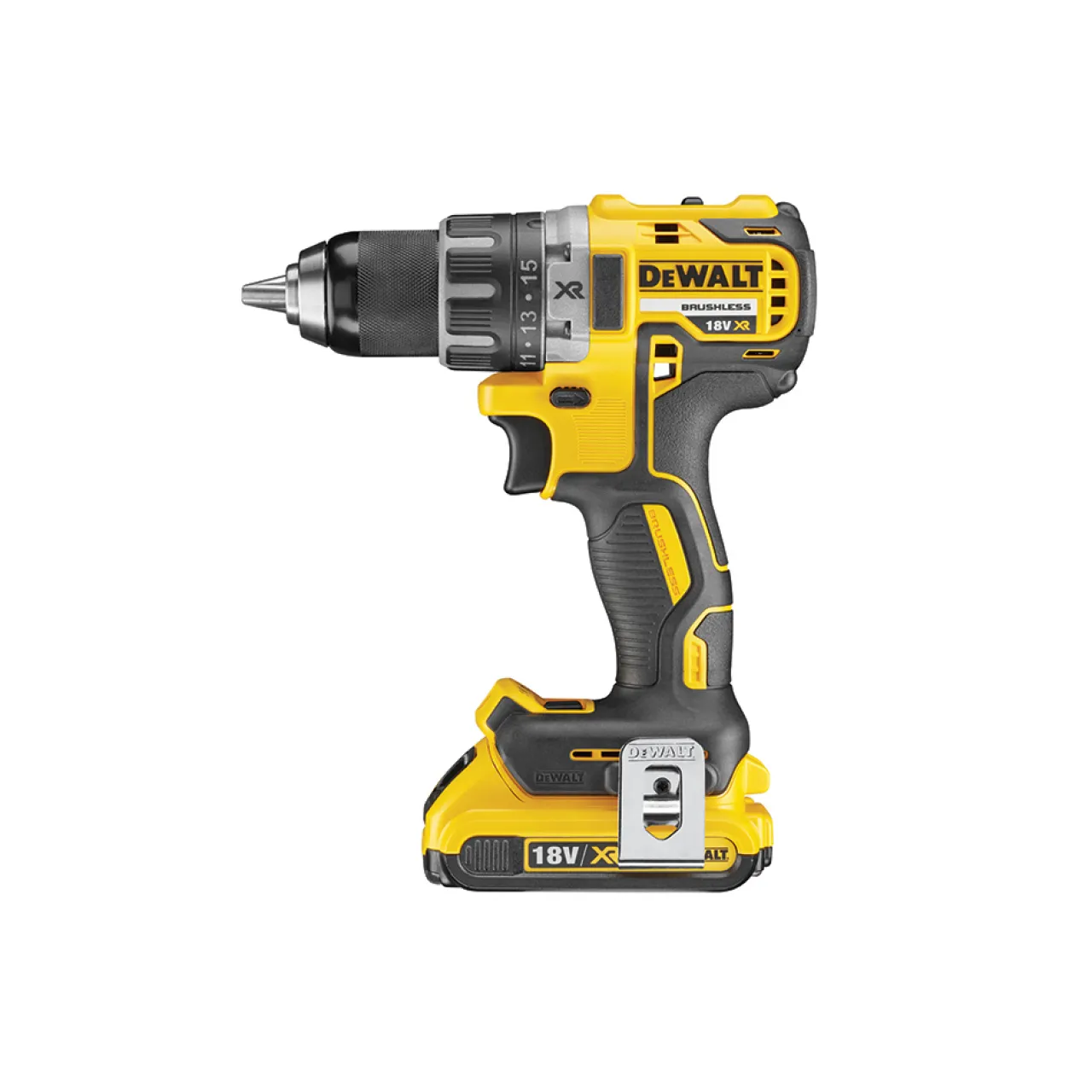 DeWalt DCD791D2-QW Med batteri och laddare 18 V