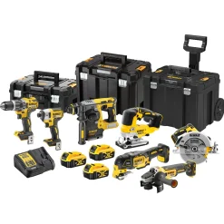 Verktygspaket*DeWalt DCK755P3T 18V 7 Delar 3X5Ah TSTAK