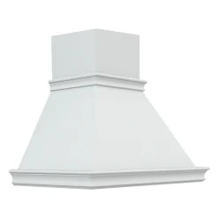Franke Design Classic Spiskåpa Fläktkåpa Vit Vägghängd