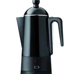 Kaffemaskin & Temaskin*C3 Design Svart Stål 10kp