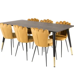 Bord|Matgrupp*furniture/fashion Disa med 6 Limhamn Light Stolar