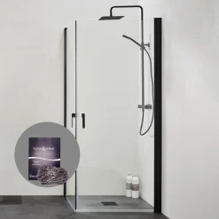 Duscharmatur|Dusch*Hafa Duschhörn Igloo Pro med Kristallboll Clean & Shine