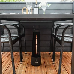 Altanvärme|Utemöbler & Trädgårdsmöbler*HEAT1 ECO High-line Golvmodell 1200W Svart
