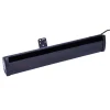 HEAT1 Eco Pro-Line Svart 2000W Glasfront
