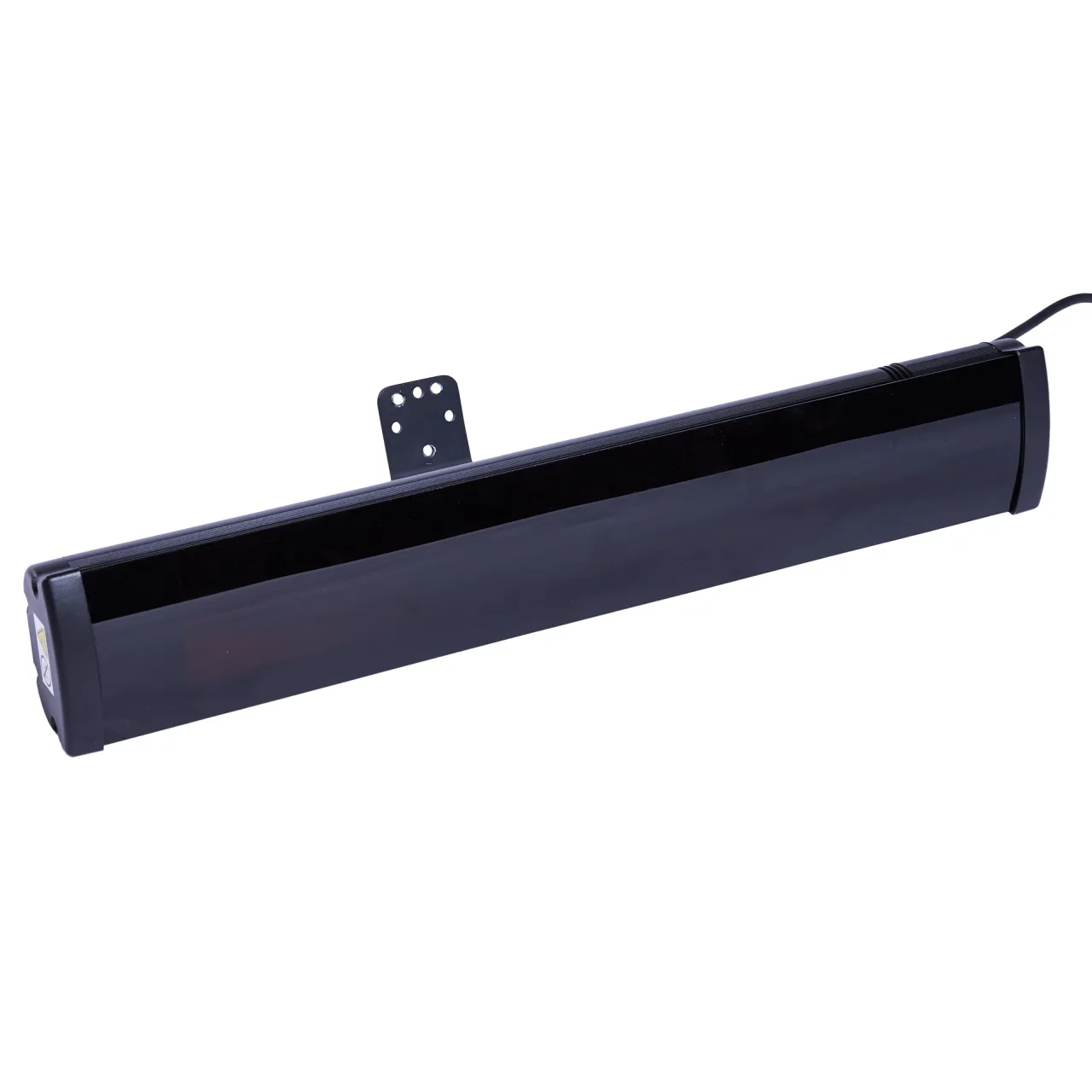 HEAT1 Eco Pro-Line Svart 2000W Glasfront