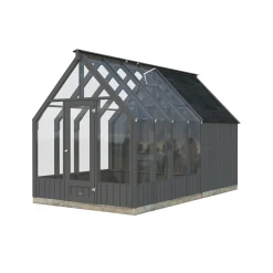 Växthus|Kampanj Odling & Trädgårdsskötsel*Palmako Emilia 10,2 m² (inv. 5,4+4,0 m²)