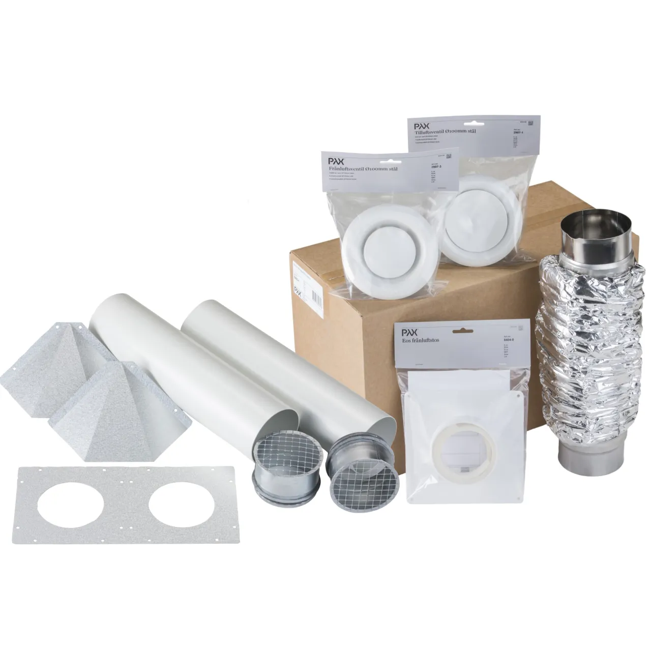 Ventilationsrör & Kanaler*PAX Eos
