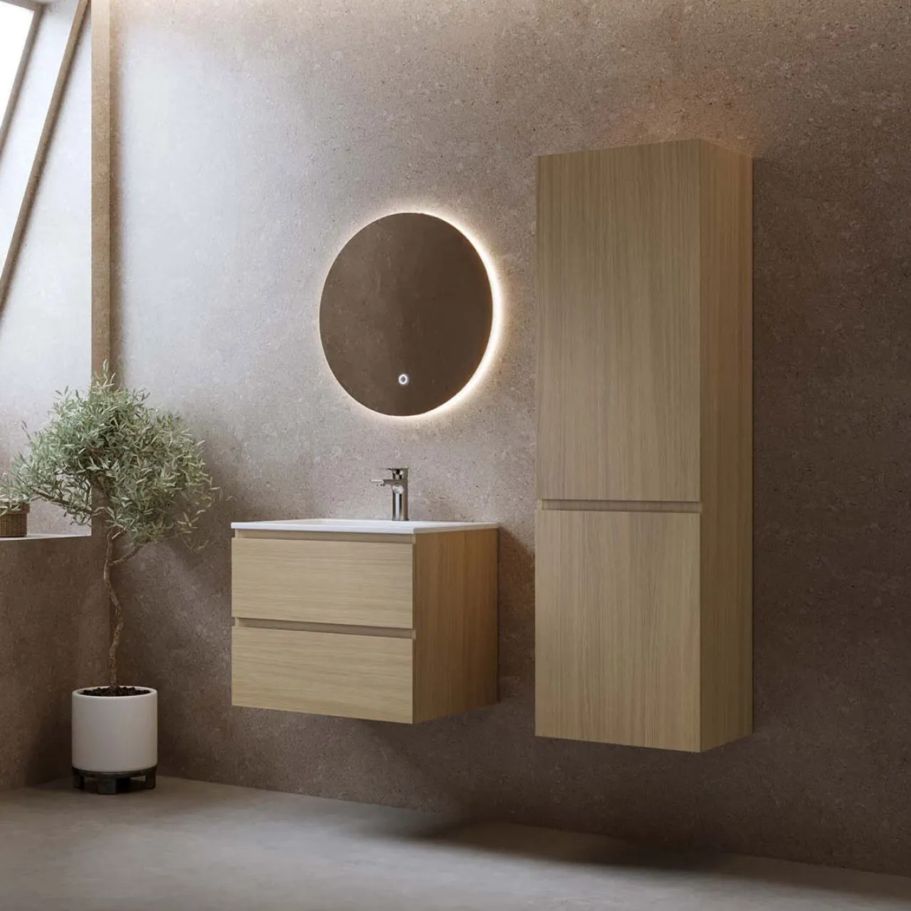 Badrumsmöbler*Bathlife Eufori Ljus Ek