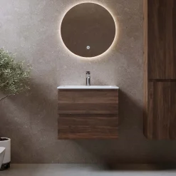 Badrumsmöbler*Bathlife Eufori Valnöt