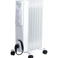 Gelia Fristående Oljefyllt 1500 W med Hjul