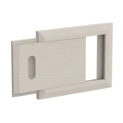 Bastutillbehör*SAWO Fyrkant Trä 215x170 mm