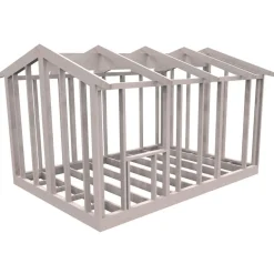 Byggstommar 16 grader 4500x3190 mm Färdiga Sektioner