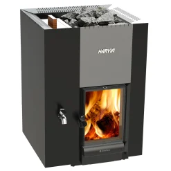 Bastuaggregat|Bastukamin*Harvia 22 GreenFlame LS med Vattentank