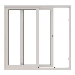 Fönsterparti|Skjutdörrar*NorDan HelAlu Aluminium 2-Delad Dubbelspår