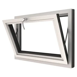 Aluminiumfönster|Källarfönster*NorDan HelAlu 3-Glas Aluminium