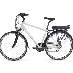 Cyklar|Cykel*Lyfco Herr 28" - Elian 10,4 Ah Silver