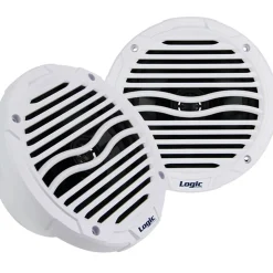 Logic SoundLab Högtalarset 5,25 tum Vit 2 st