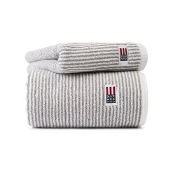 Badrumstextilier|Badrumstextilier*Lexington Icons Original Striped White-Gray