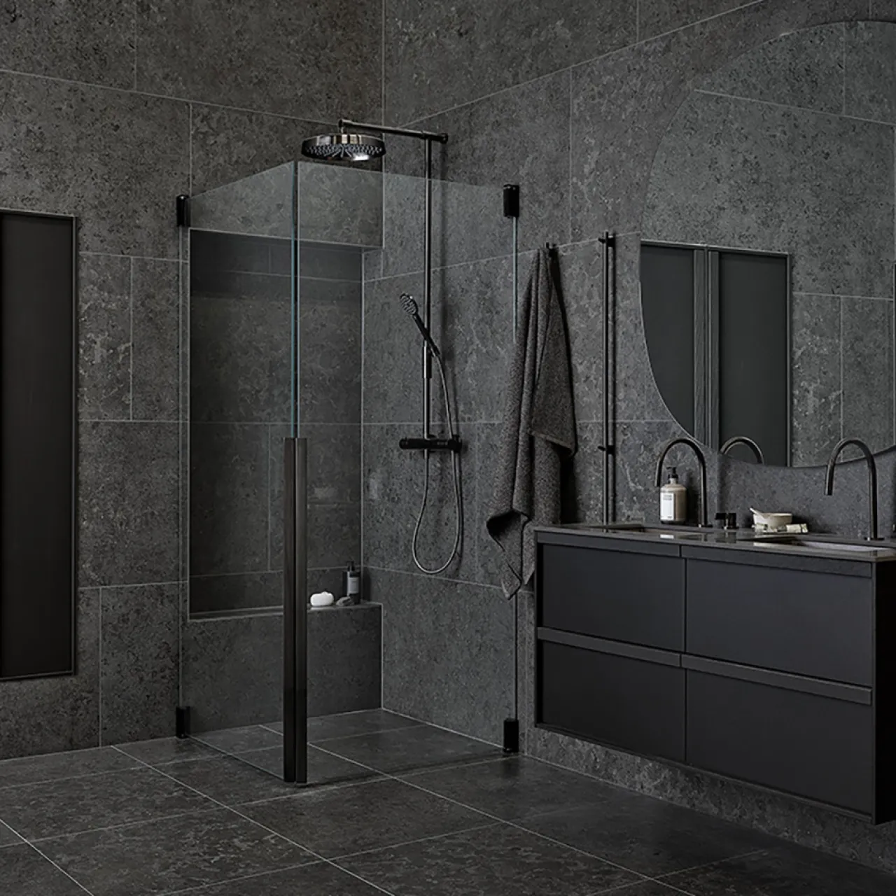 Bricmate J612 Azul Grey Honed