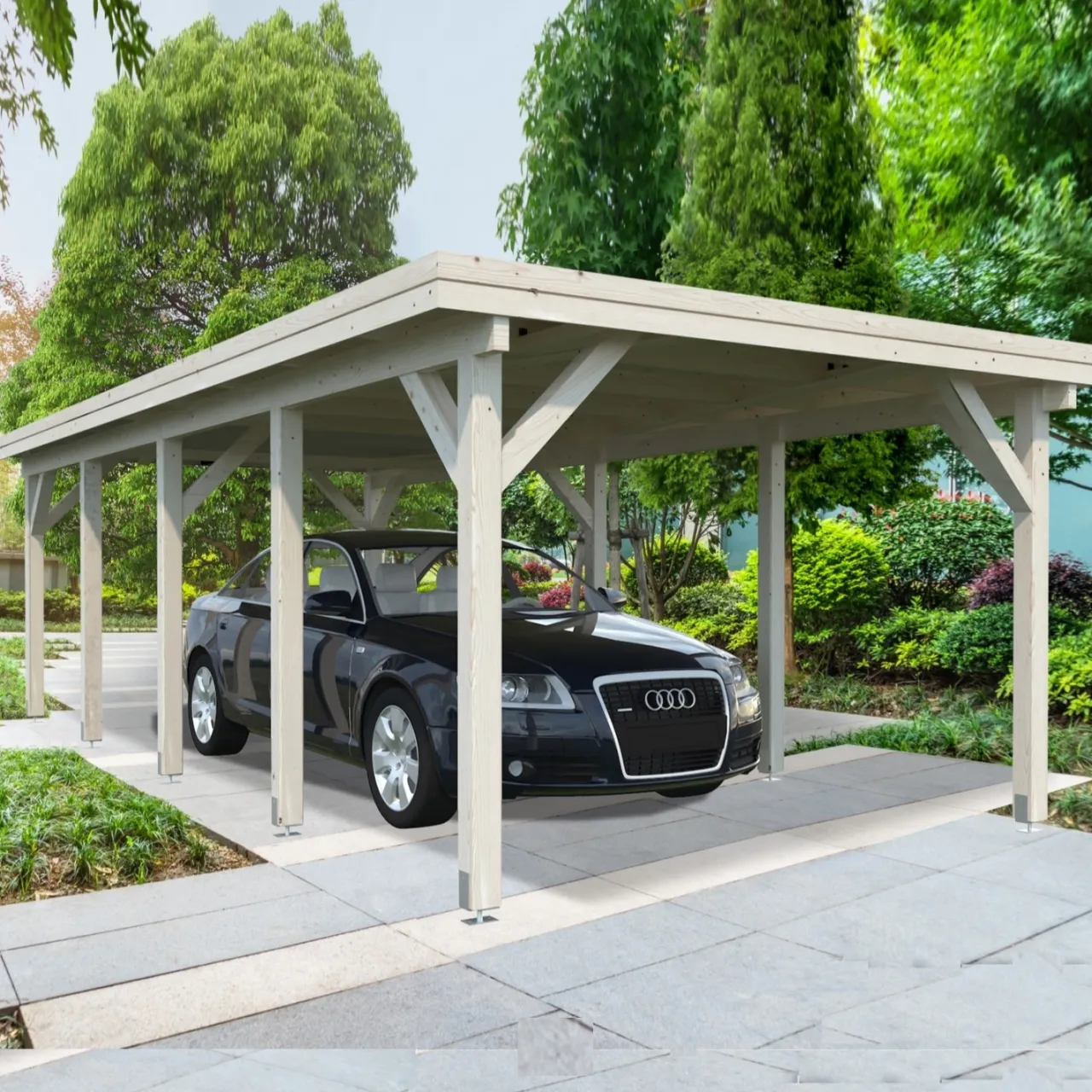 Carport|Hus & Fritidshus*Palmako Karl 23,1 m2