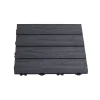 Balkonggolv*Hortus Komposit 30X30 cm Antracitgrå 4-Pack