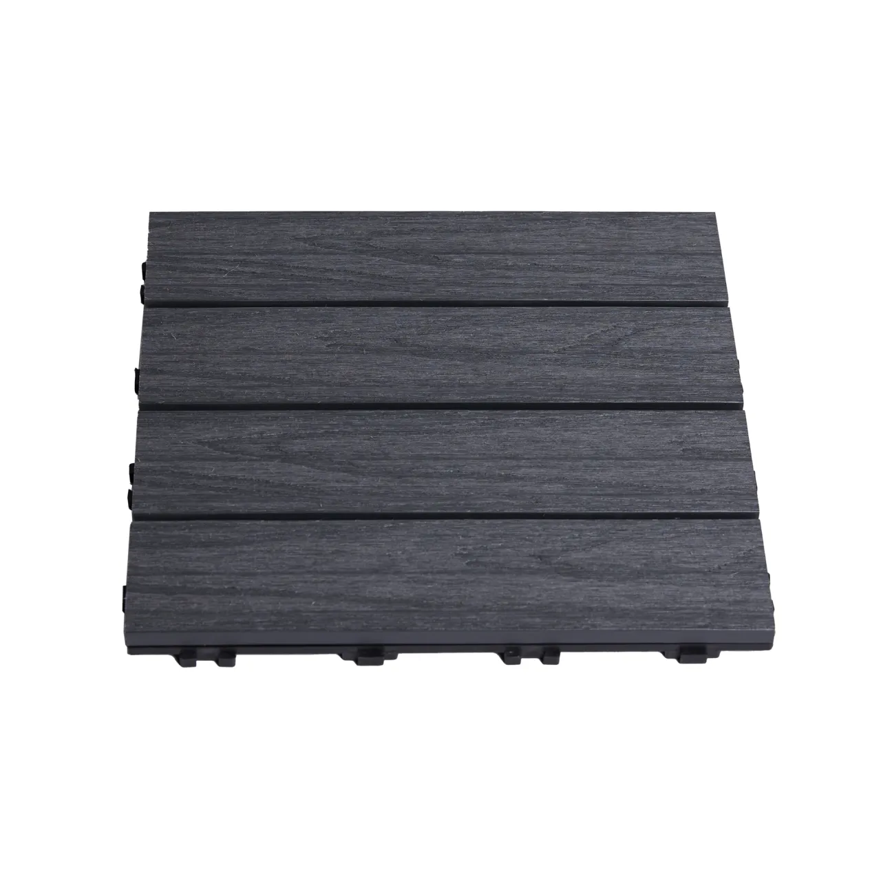 Balkonggolv*Hortus Komposit 30X30 cm Antracitgrå 4-Pack