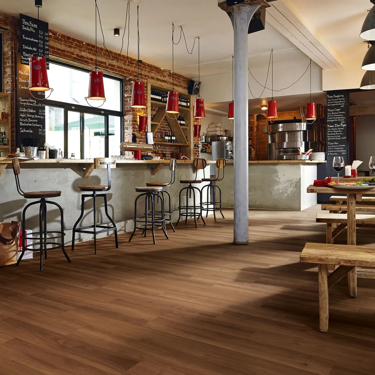 Meister Laminate LC 150 Walnut Strip 6440