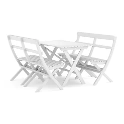 Trädgårdsgrupp|Altanmöbler*Comfort Garden Landet Utomhus matgrupp 118x70x74 cm med 2 soffor